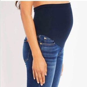 7 For All Mankind Maternity Skinny Jeans